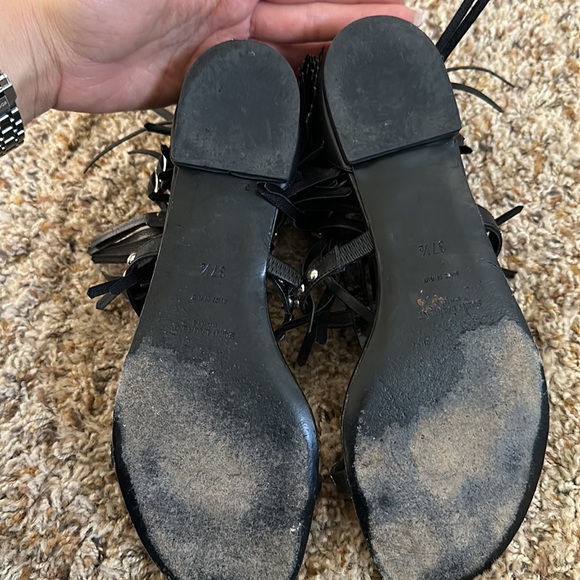 37.5 SAINT LAURENT GLADIATOR SANDALS - Picture 4 of 7